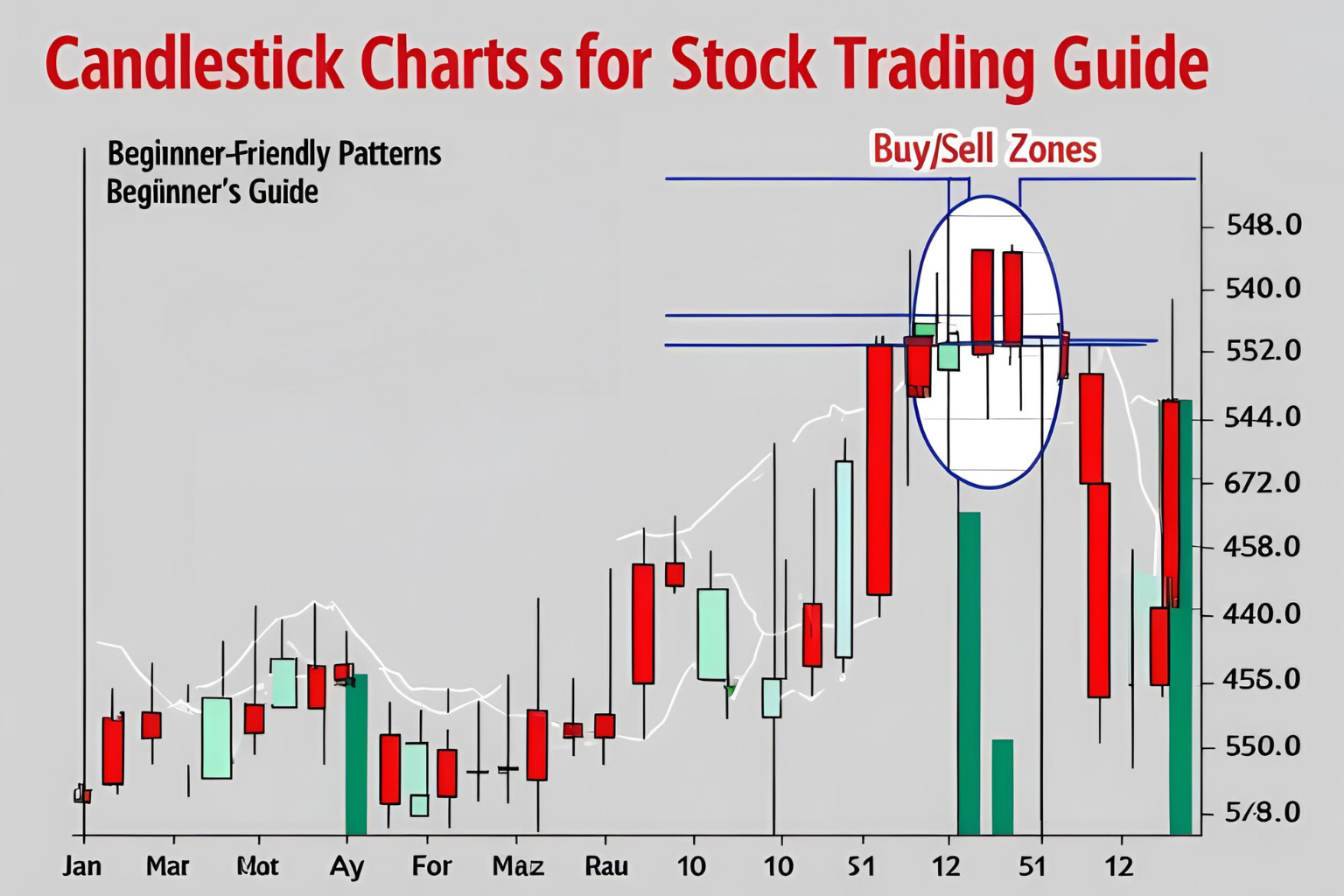 candlestick charts stocks