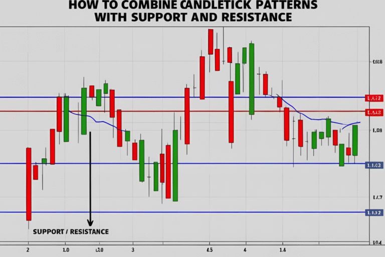 candlestick patterns support resistance